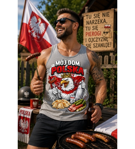 TANK TOP PATRIOTYCZNI Mój Dom Polska